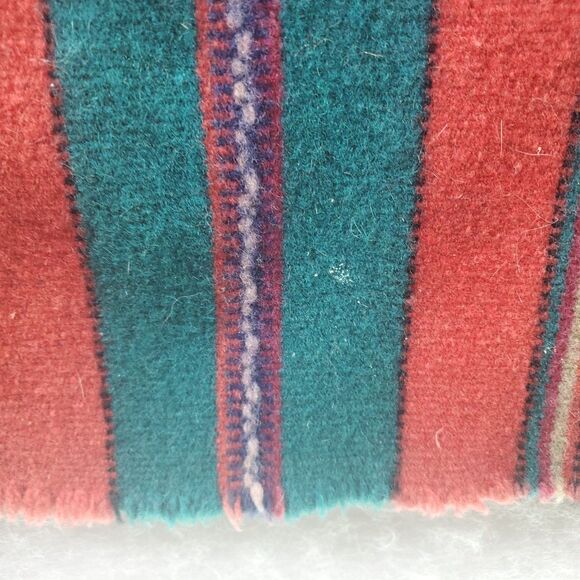 Miniature Saddle Blanket Small Narrow Llama Alpaca Wool Table Runner Equestrian - Picture 5 of 8